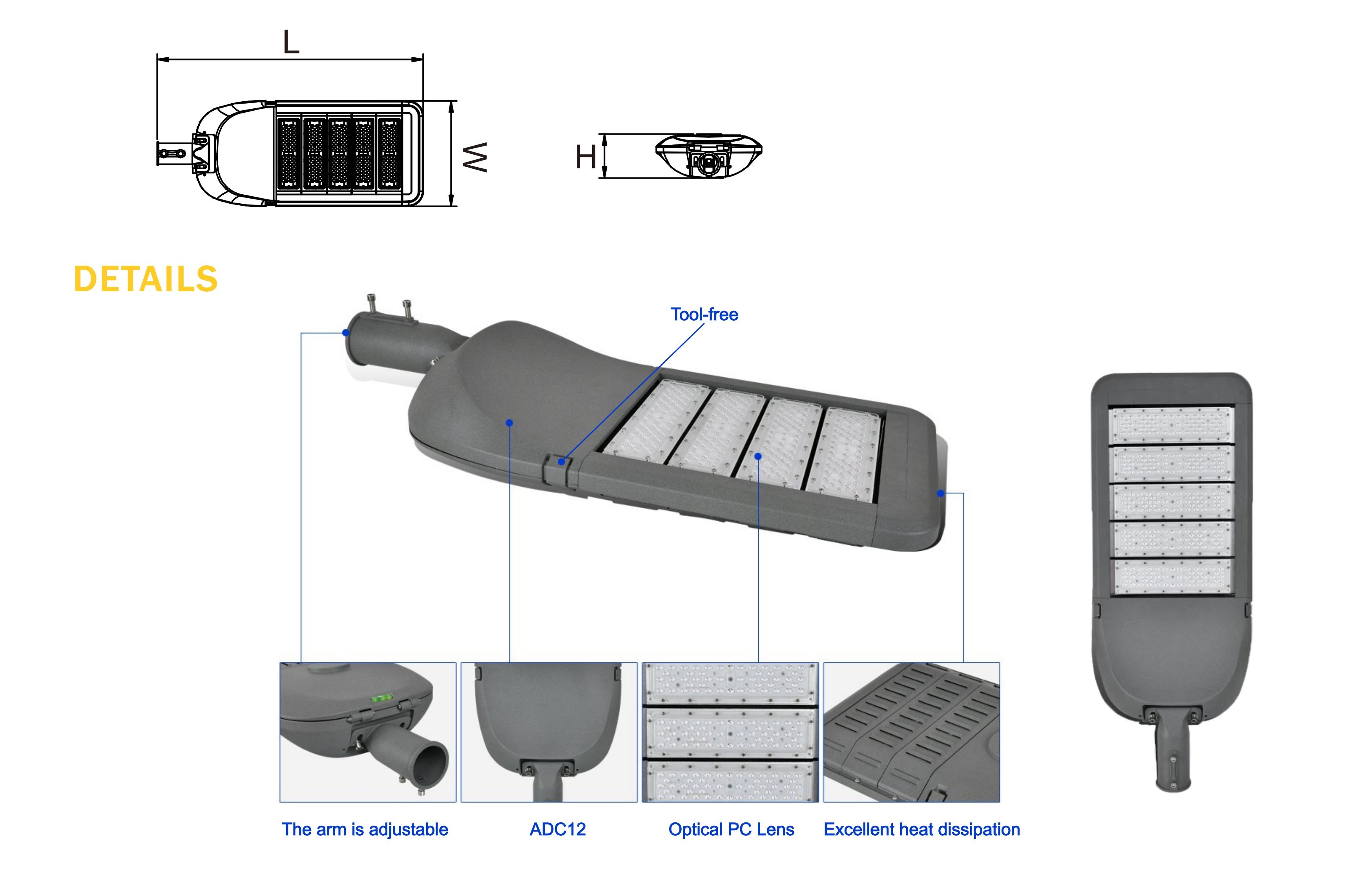 AGSL04 LED Street Light Spec 2024_01 - 副本