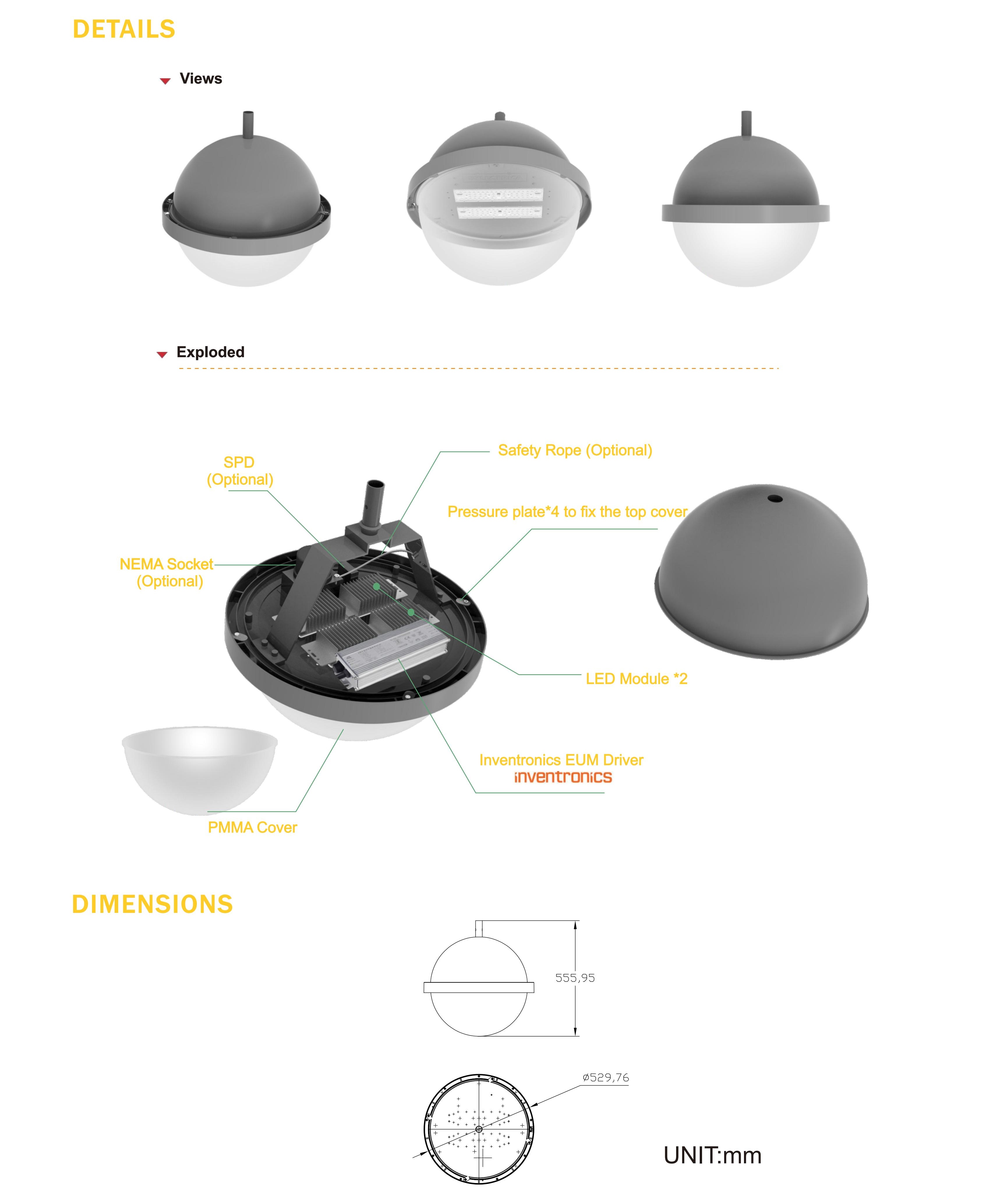 AGGL06 LED Garden Light Spec 2024_01