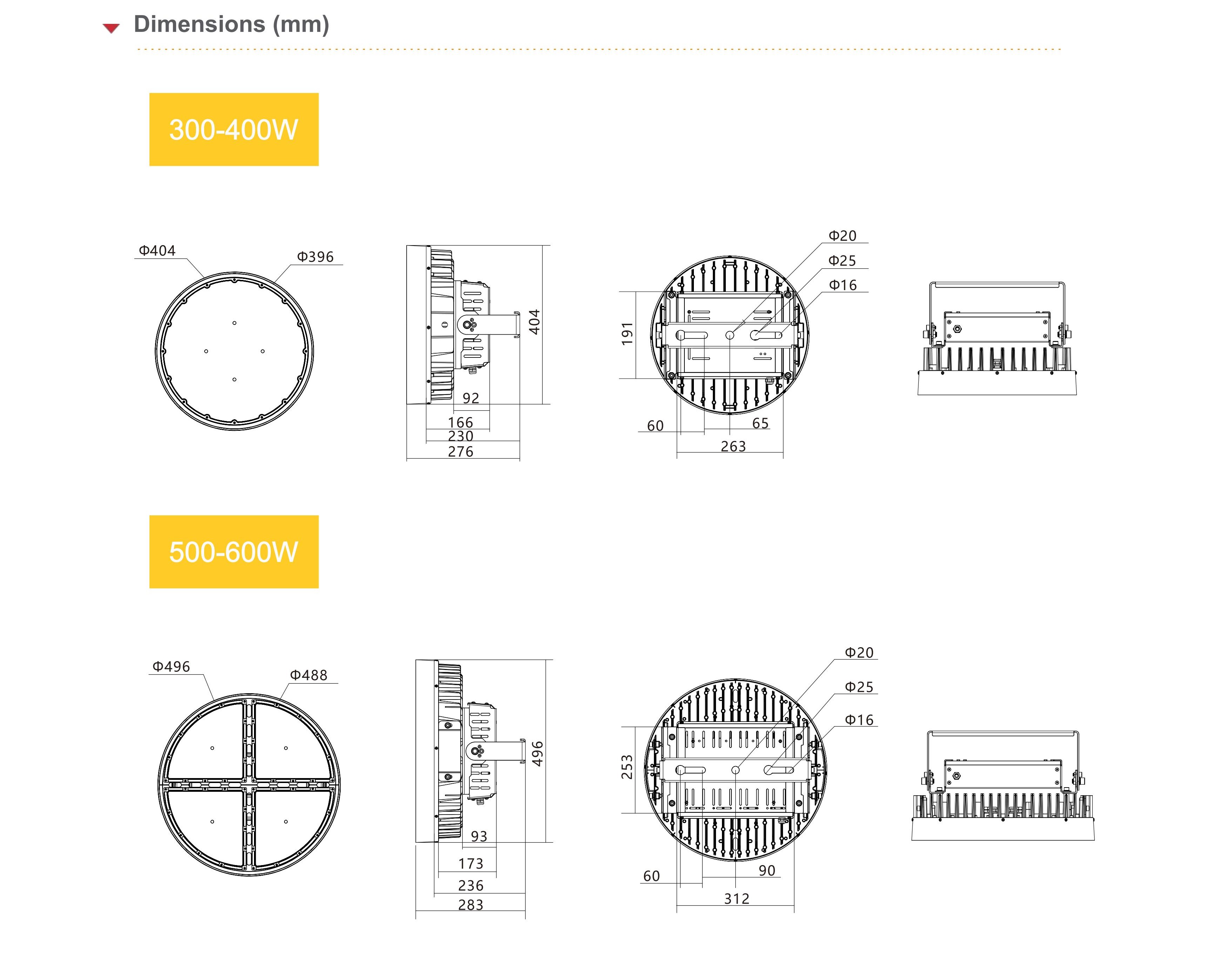 AGUB11 LED High Bay Light Spec-2024_01 - 副本